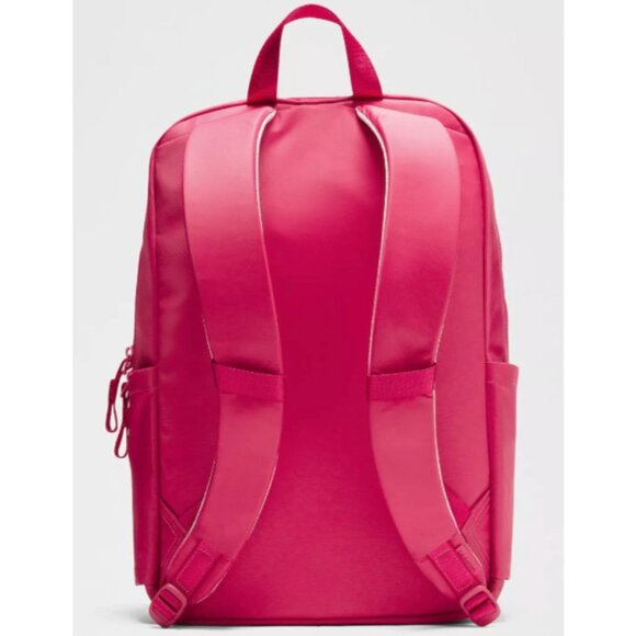 Lululemon Everywhere Backpack 22L Raspberry Coulis Sheer Oak Travel Laptop Bag - Picture 3 of 5